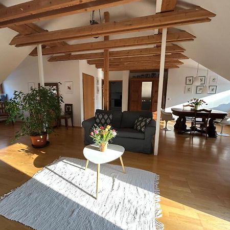 Grosse Wohnung Mit Dachterrasse In Starnberg Eksteriør billede